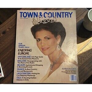 Town and Country Magazine April 1979 Queen Silvia of Sweden
